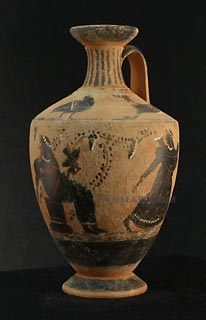ceramique_attique_figure_noire_lecythe