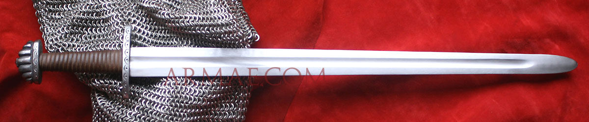 Épée Viking Décorative Gravée en Acier Inoxydable pour vente. Disponible en  : acier inoxydable :: by medieval store ArmStreet