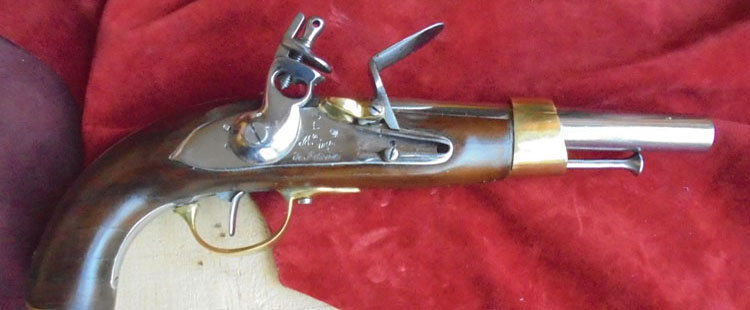 An XIII pistol